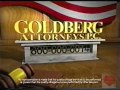 Goldberg Attorney PC Television Commercial 2009 Huntsville Alabama