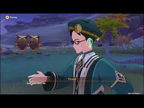 Genshin Impact - World Quest - An Introduction To Indoor Archaeology: Go To Oasis