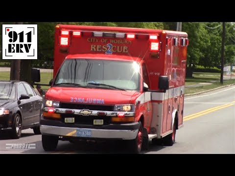 Woburn, MA Rescue 2 Responding
