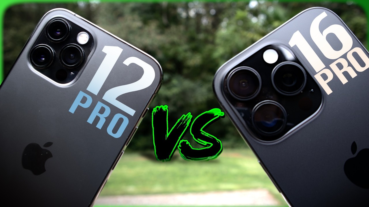 iPhone 16 Pro VS iPhone 12 Pro