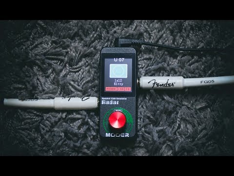 Mooer Radar | Guitar Cab Simulator | Review/Demo