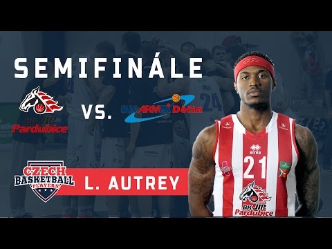 LAMB AUTREY - BK JIP PARDUBICE - SEMIFINÁLE KNBL - 1. KOLO - 02.05.17