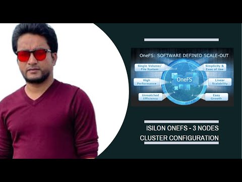 Step by step installation and configuration of Isilon OneFS 8.1.2 | 3 nodes cluster | Part-1