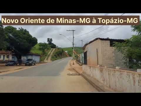 Novo Oriente de Minas-MG à Topázio-MG. Brasil.