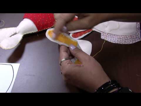 Mulher.com 11/03/2015 Alfineteiro coelhinho por Karin Montone Parte 1