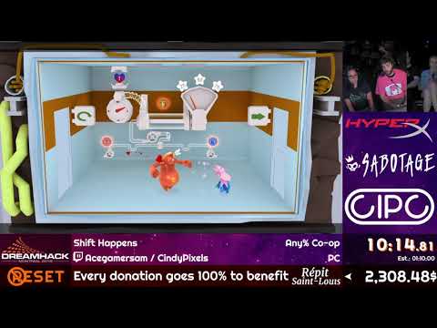 NoReset x DreamHack Montréal 2018 - Shift Happens by AceGamerSam & CindyPixels *Live World Record*