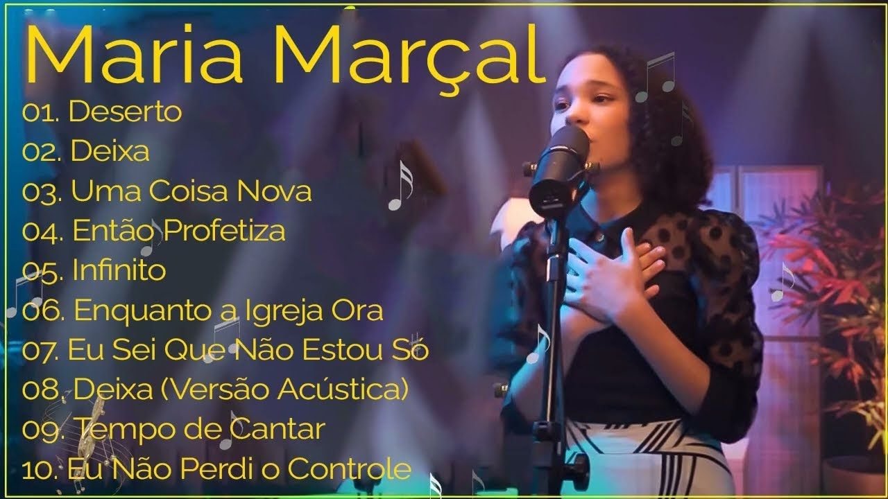 1 HORA DE MARIA MARÇAL PARA LOUVAR E ADORAR A DEUS - MARIA MARÇAL AS MAIS TOCADAS EM 2024