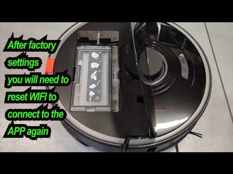 Roborock S7 factory reset