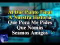 karaoke  Que Poca  Alejandro Fernandez