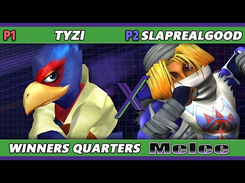 S@X 508 - TyZi (Falco) Vs. slaprealgood (Sheik) Smash Melee - SSBM