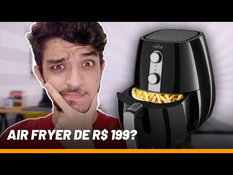 FRITADEIRA AIR FRYER FAMA: A MELHOR OPÇÃO POR R$ 200 | Vinicius Codes