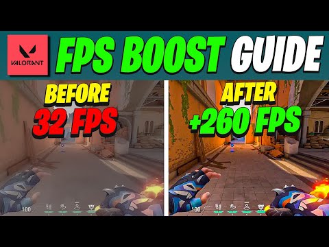 🔧 VALORANT: THE BEST SETTINGS TO BOOST FPS AND FIX FPS DROPS / Lag & Stutter Fix 🔥 | Low-End PC ✔️
