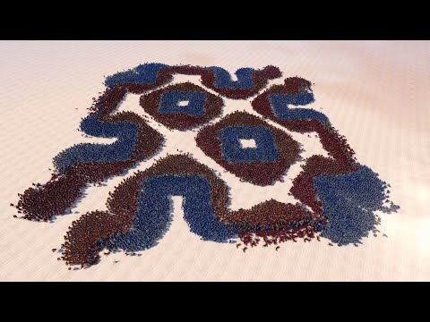 SPARTANS VS GOLDEN KNIGHTS + HEAVY KNIGHTS - UEBS - Ultimate Epic Battle Simulator