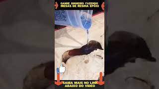 como ganhar dinheiro com resina epoxi #shorts