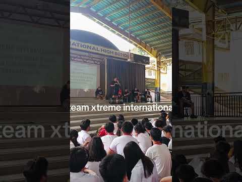 team xtreme international school tour on wellbeing values transformation and mental health #sirtokwa