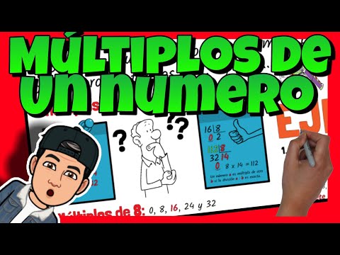 🔴 MÚLTIPLOS de un NÚMERO para NIÑOS