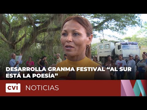 Desarrolla Granma Festival "Al sur está la poesía"