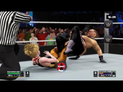 WWE 2K17 Hawk VS VICKY VICTORY
