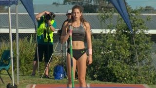 Eliza McCartney New Record 4.82 m - Auckland Track Challenge