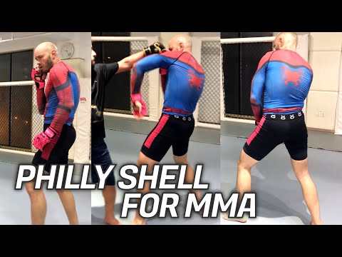 Philly Shell for MMA takedown defense