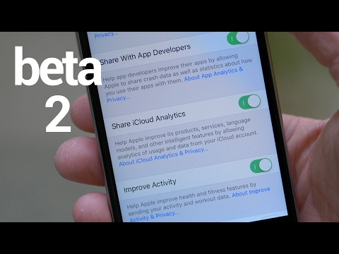 iOS 10.3 beta 2: What's new? (4 bug fixes)