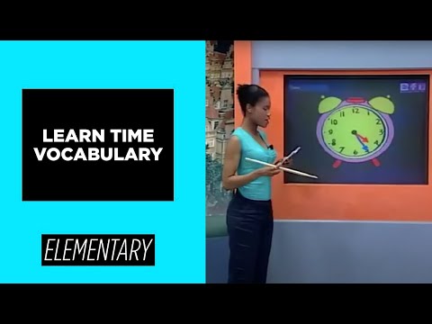 Elementary Level Learn Time Vocabulary | English For You