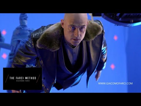 Mark Strong's core is beyond belief! Shazam!