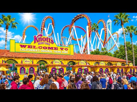 Video: NEW Knotts Berry Farm Walkthrough - Full Park Tour - 4K POV - May 2026 — Knott's Berry Farm in Buena Park, California