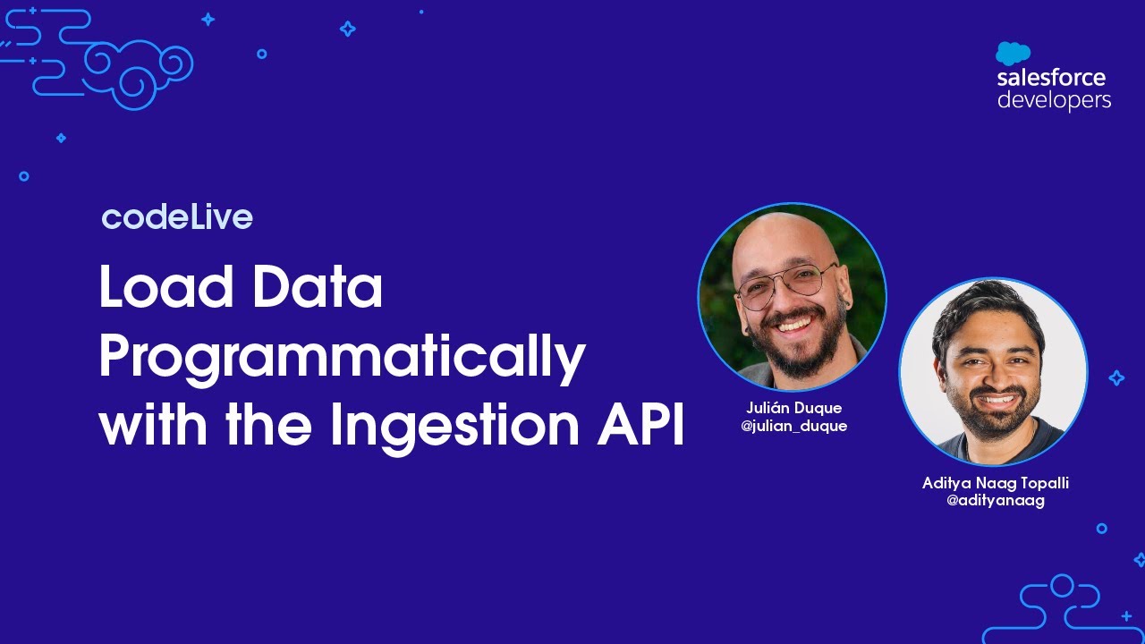 codeLive: Load Data Programmatically with the Ingestion API