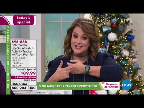 HSN | Electronic Gift Connection featuring Fitbit 12.07.2019 - 04 PM