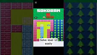 Solution for level 12.#sokoban #games #solution #level 12