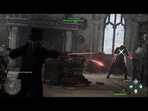 Avada Kedavra Professor Sharp. Hogwarts Legacy