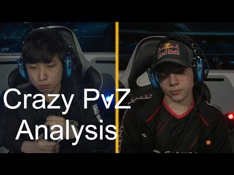 Reynor VS Trap |Analysis| Crazy PvZ Lategame