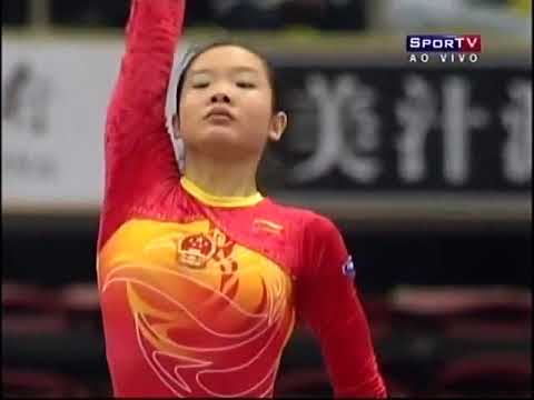 Cheng Fei. CHN. 2008 Tianjin World Cup. EF VT (1st)