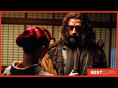 Wolverine Gets a Haircut - "I Feel Violated" Scene | The Wolverine (2013) Movie CLIP 4K