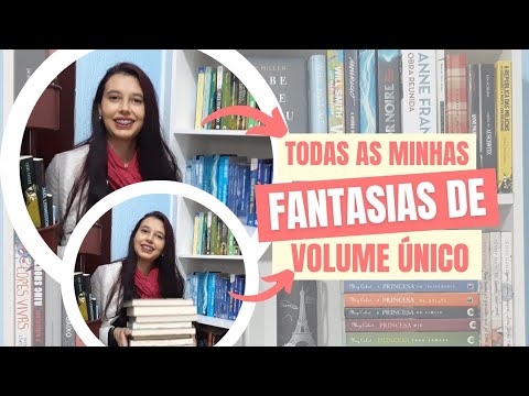 TODAS AS FANTASIAS DE VOLUMES ÚNICOS DA ESTANTE || NICHO DE LIVROS