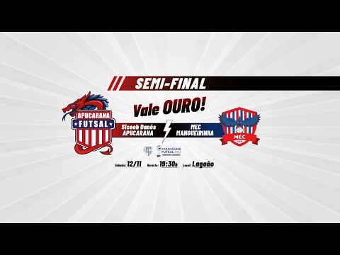 MOMENTOS E GOLS SEMIFINAL PRATA SICOOB/DANÊS/APUCARANA 4 X 1 MANGUEIRINHA FUTSAL