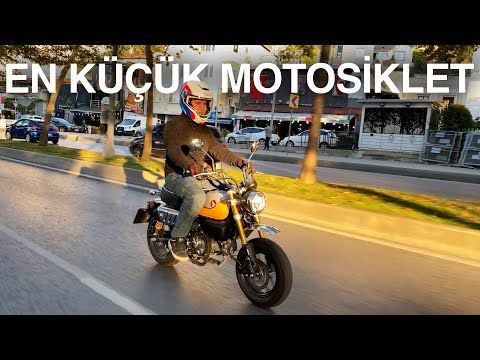 EN KÜÇÜK MOTOSİKLET: Honda Monkey İncelemesi