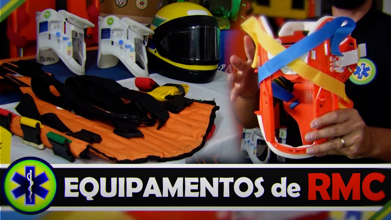 7 equipamentos utilizados para realizar RMC | Restrição de Movimentos da Coluna no APH