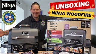 Ninja Woodfire Electric Grill & BBQ Smoker Air Fryer | Unboxing
