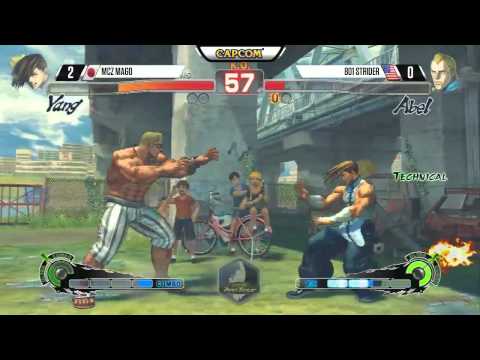 Mago (Yang) vs 801 Strider (Abel) - CEO 2015 USF4