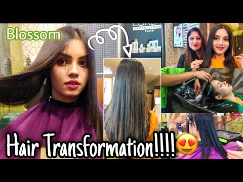 My HAIR TRANSFORMATION ✨ | Blossom Salon And Academy | Hair Spa & Hair Cutting