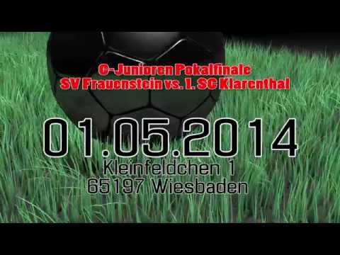 Kreispokalfinale C-Junioren Wiesbaden: SV Frauenstein - DJK 1. SC Klarenthal