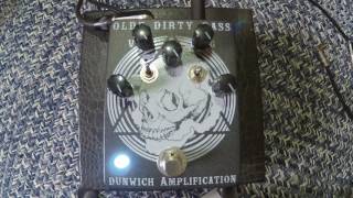 Video thumbnail for Dunwich Amps Olde Dirty Bass Demo by Magic Pedals
