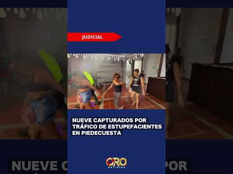 Desarticulan red de microtráfico en Piedecuesta | Oro Noticias