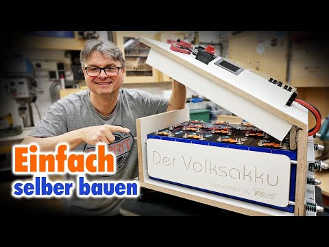 The People's Battery 👉 Lots of storage for little money! 👉 Step-by-step instructions...😊