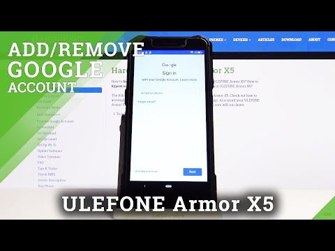 How to Add and Remove Google Account in ULEFONE Armor X5 – Google Account