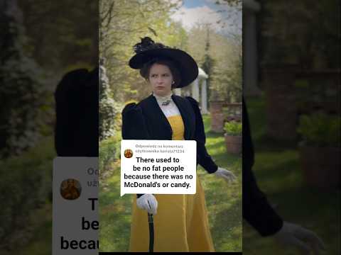 Were there fat people in Victorian times? #victorian #vintage