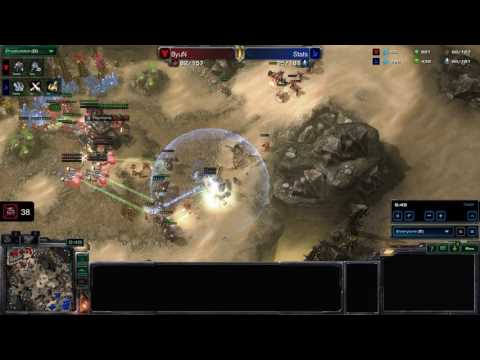 GSL Champs: ByuN (T) vs Stats (P) exciting Cactus macro G2 of a BO5