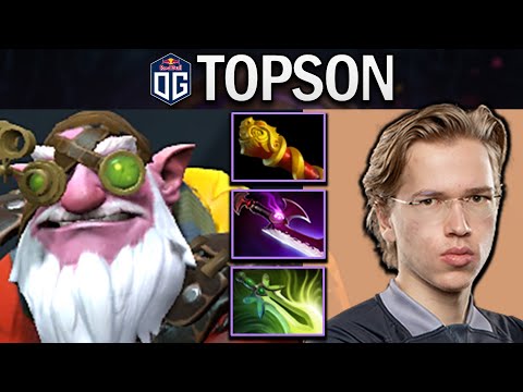 OG.TOPSON SNIPER WITH MKB-SILVEREDGE - DOTA 2 7.31 GAMEPLAY